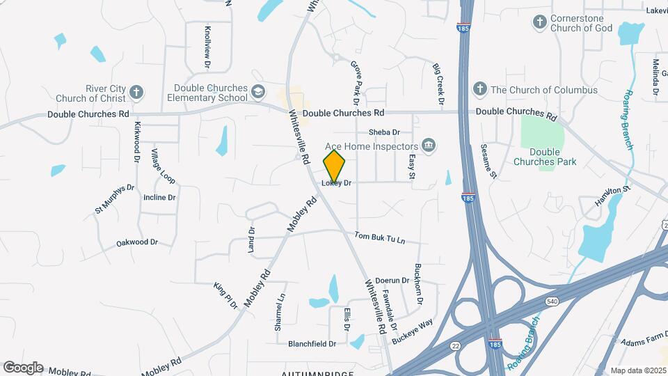 1430 Lokey Dr Map and Location Details