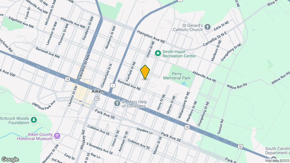 227 Kershaw St NE Map and Location Details