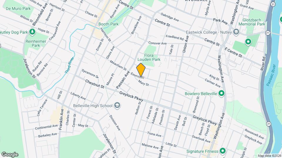 75 Emmet St Apartments and Nearby Belleville Apartments For Rent Belleville, NJ