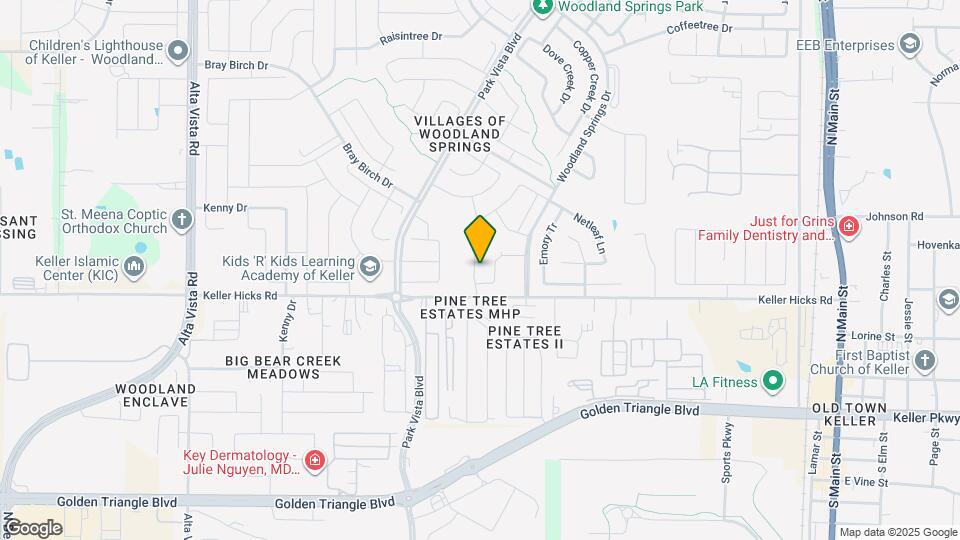 11512 Gloriosa Dr Mapa y Detalles de la Ubicación