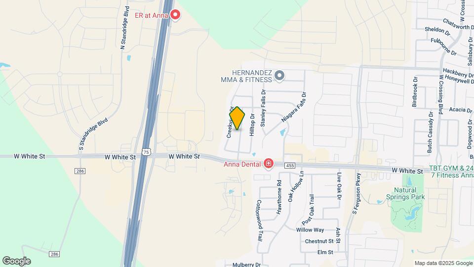424 Creekside Dr Map and Location Details