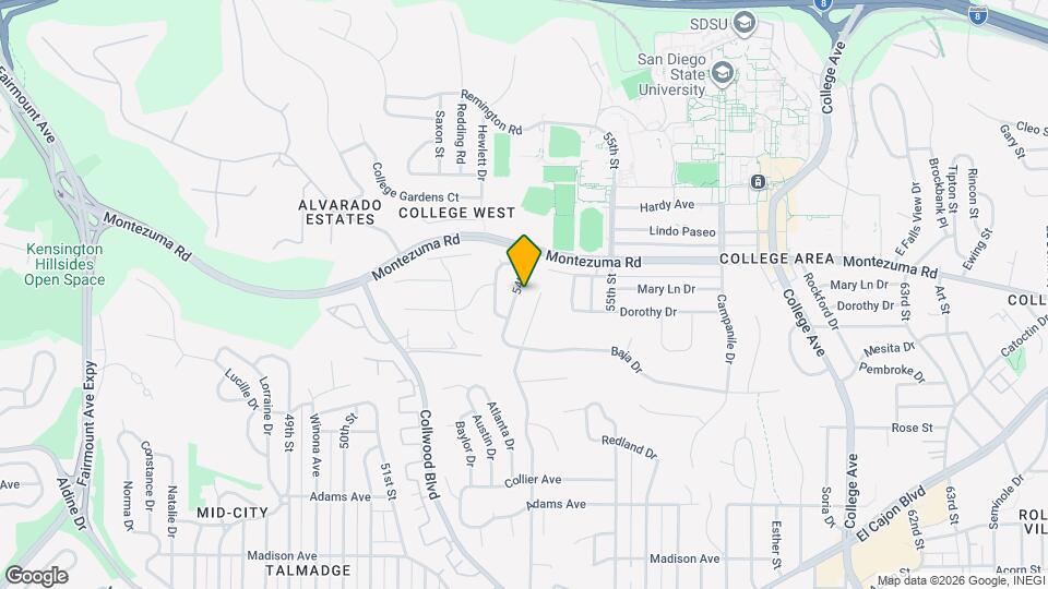 5033 54th St Map and Location Details