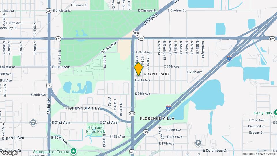 3603 Temple St Map and Location Details