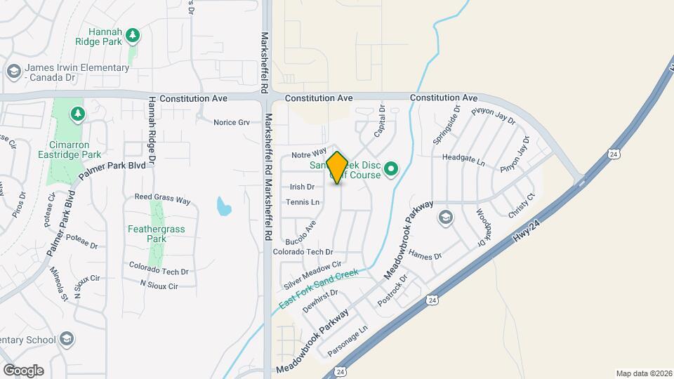 2044 Capital Dr Map and Location Details