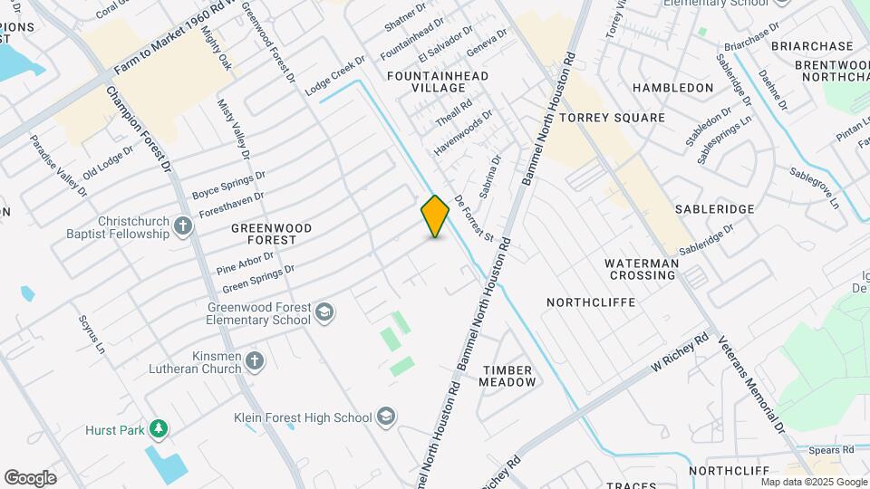 5111 Pinewilde Dr Map and Location Details