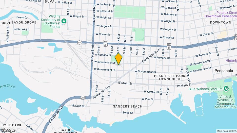 314 S K St, Unit A Mapa y Detalles de la Ubicación