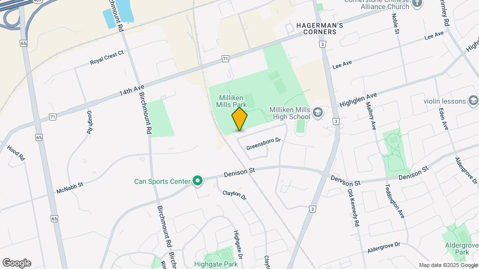 203 Milliken Meadows Dr Map and Location Details