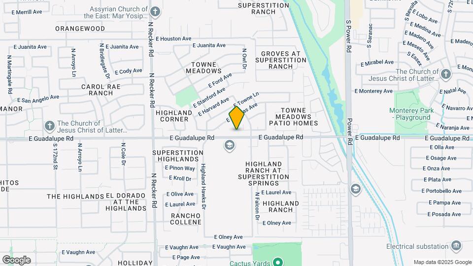 4319 E Princeton Ave Map and Location Details