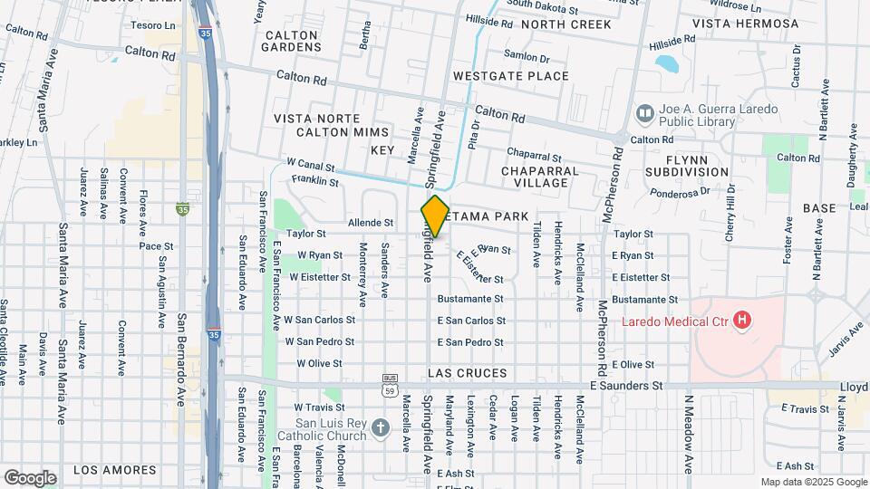 4419 Springfield Ave Map and Location Details