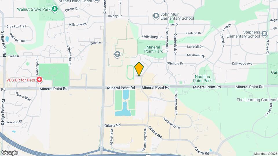 302 Grand Canyon Dr Map and Location Details