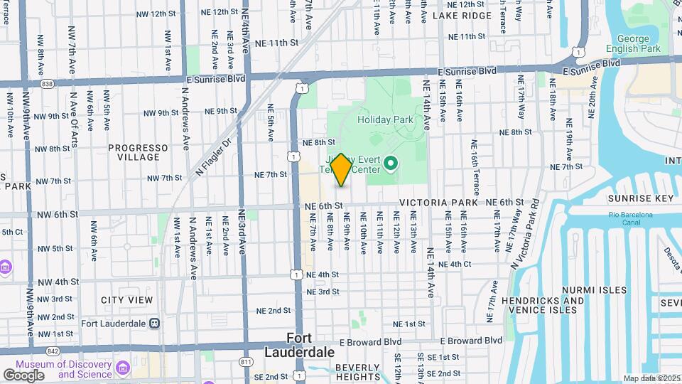 618 NE 8th Ave Mapa y Detalles de la Ubicación