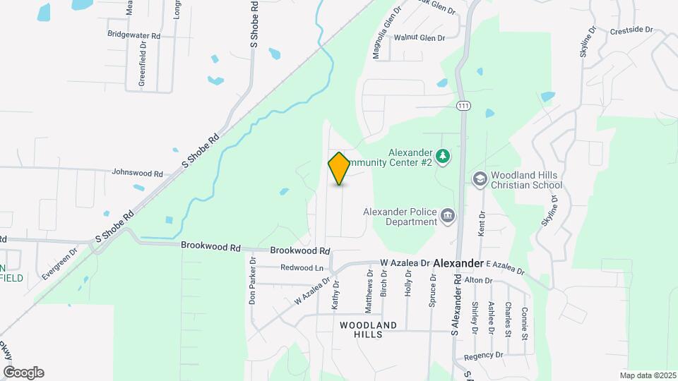 5089 Woodstream Dr Mapa y Detalles de la Ubicación