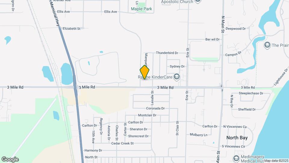 1025 Mayfair Dr Map and Location Details