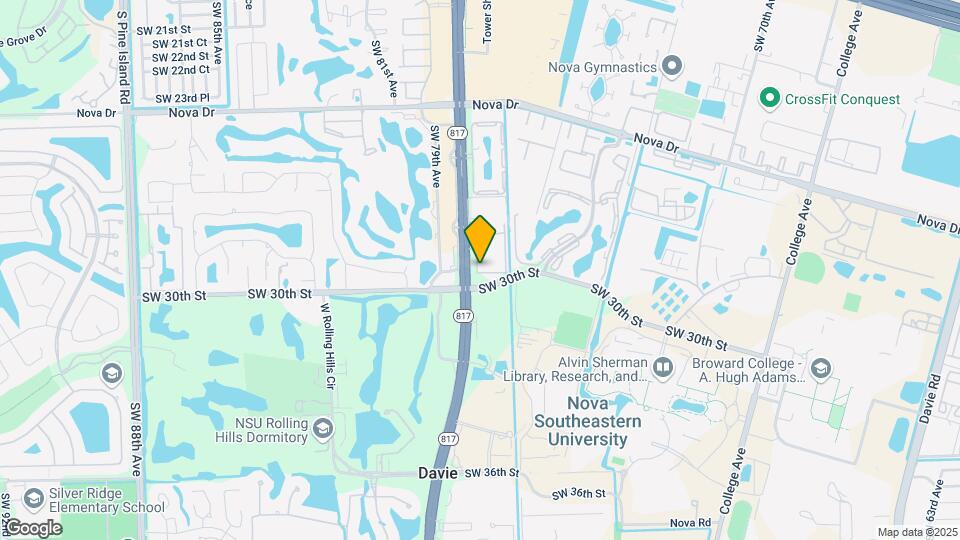 2986 S University Dr Map and Location Details