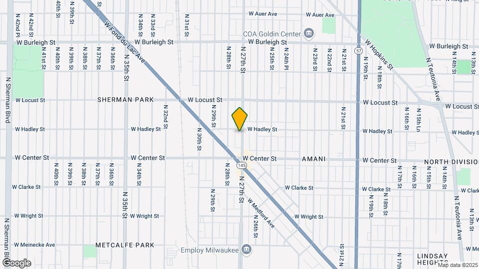 2769 N 27th St Map and Location Details