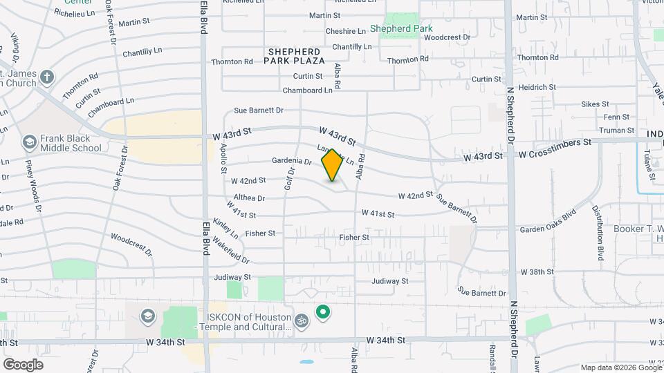 930 W 42nd St Map and Location Details