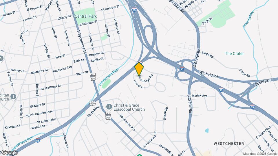 438 Pine Ridge Rd Map and Location Details