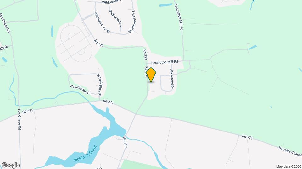 1092 McGinnes Rd Map and Location Details