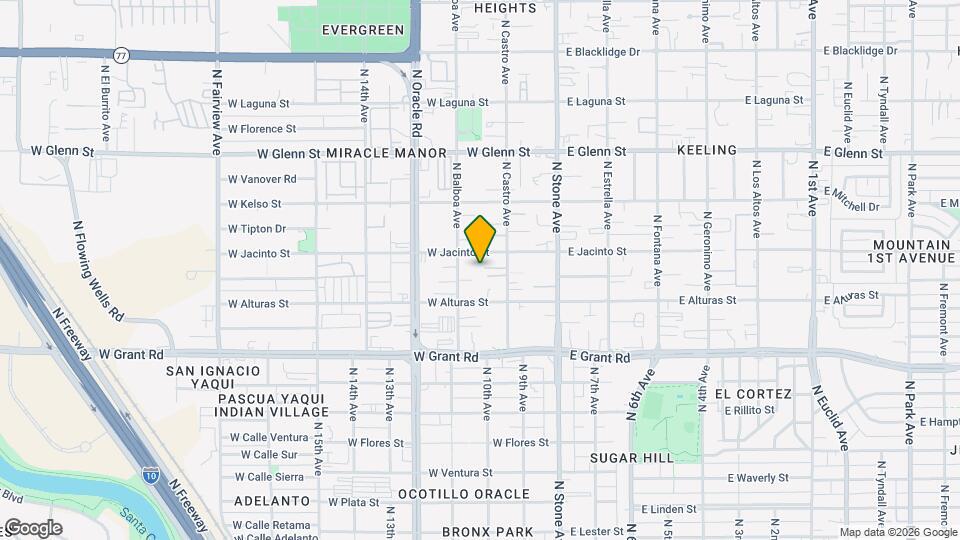 229 W Jacinto St Map and Location Details