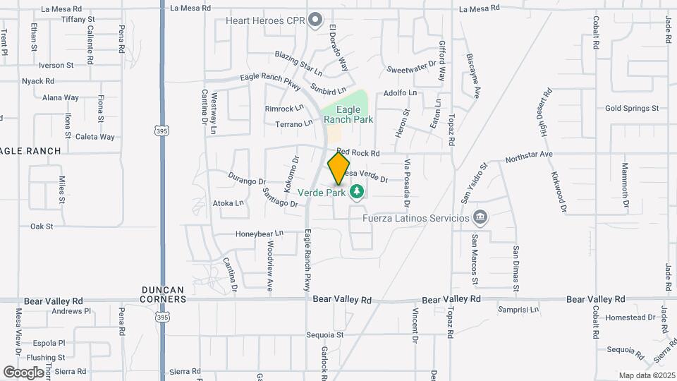 12401 Caballero Dr Map and Location Details