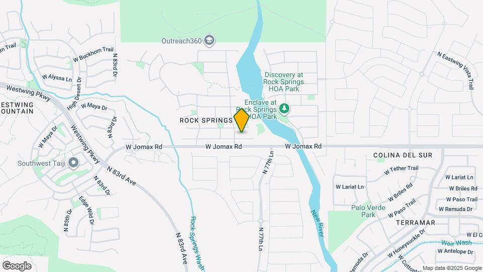 7836 W Rock Springs Dr Map and Location Details