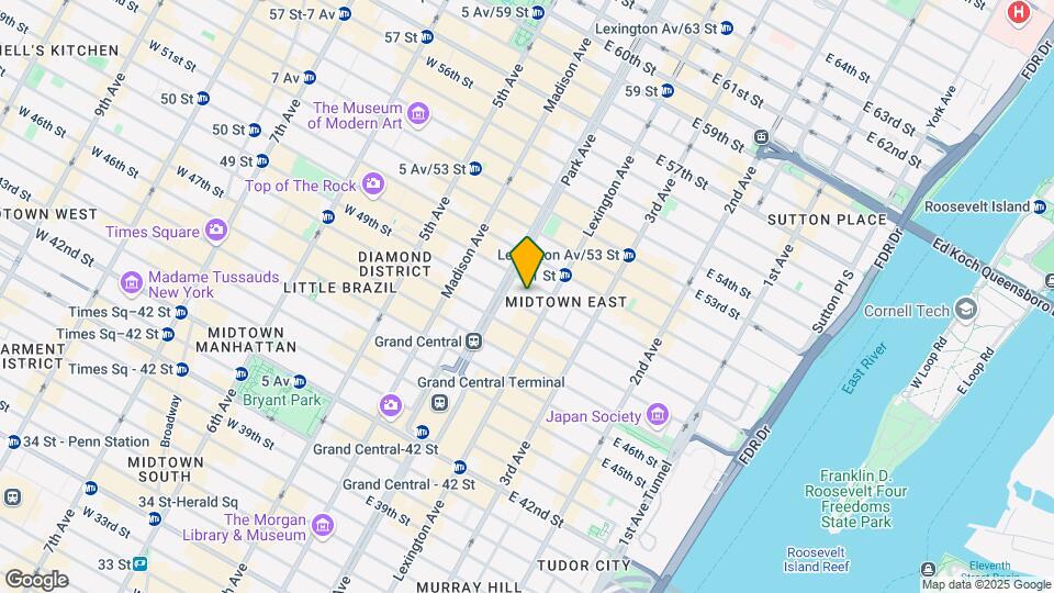 301 Park Ave Map and Location Details