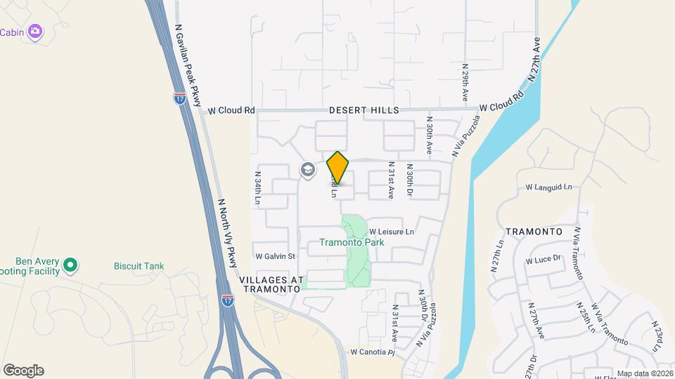 3219 W Languid Ln, Unit ID1385778P Mapa y Detalles de la Ubicación