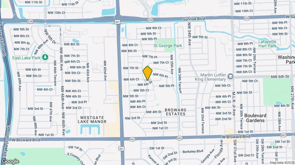 600 NW 38th Ave Map and Location Details