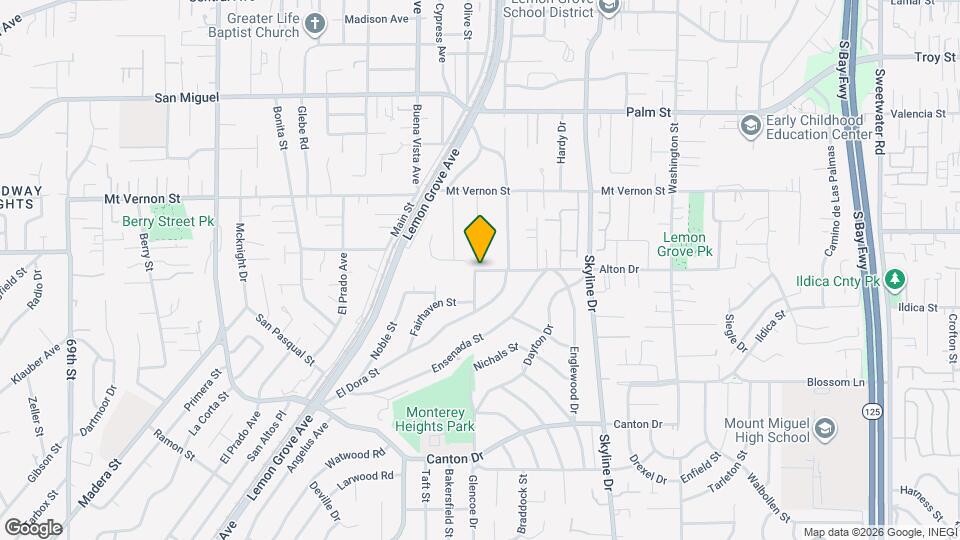 7714 Alton Dr Map and Location Details
