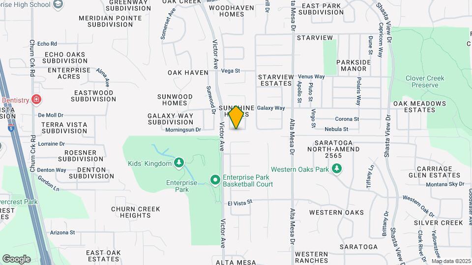4045 Cirrus St Map and Location Details