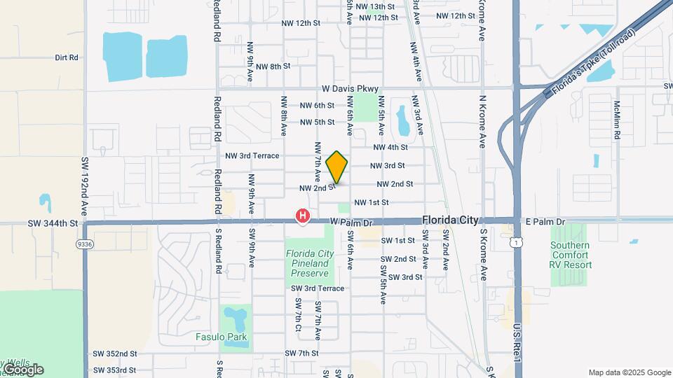 645 NW 2nd St Map and Location Details