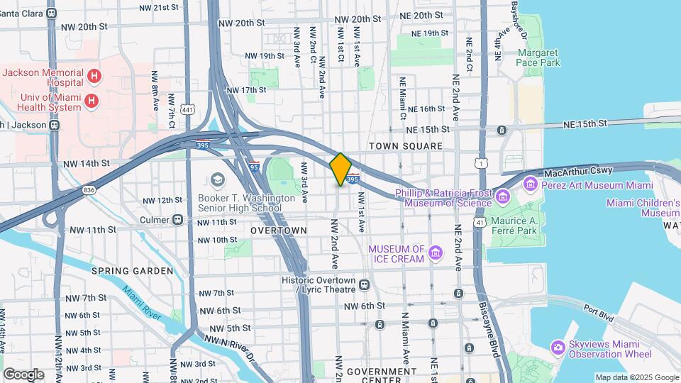 1201-1232 NW 1st Pl Map and Location Details