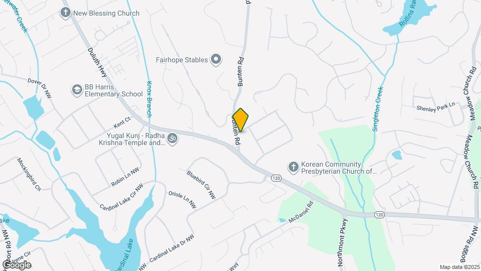 2826 Whippoorwill Cir NW Map and Location Details