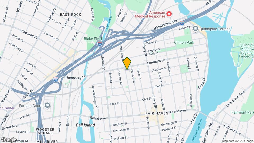 427 Blatchley Ave Map and Location Details