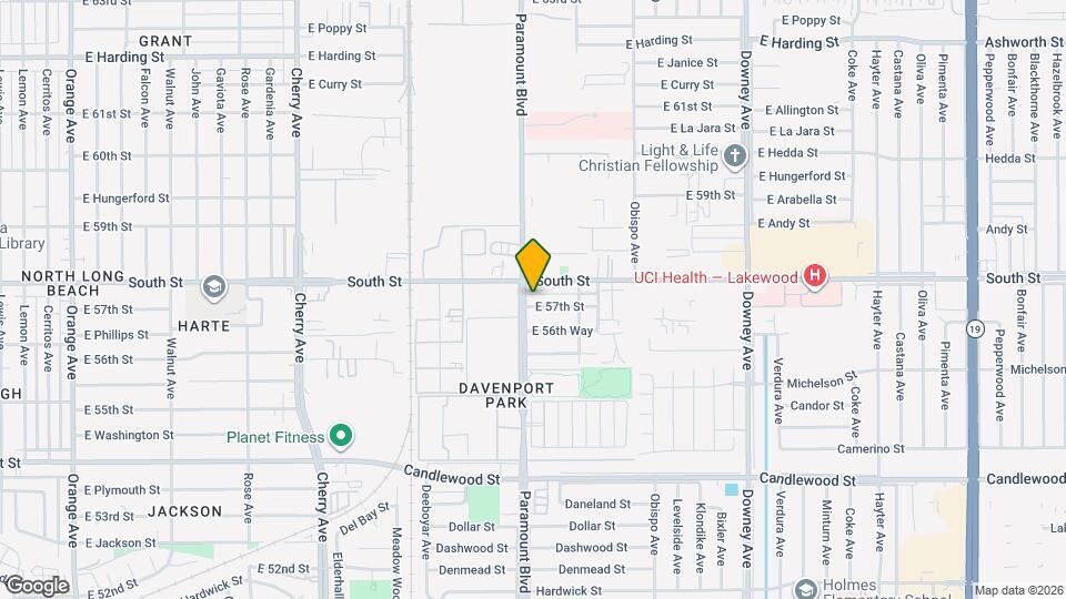2703 E 57th St Map and Location Details