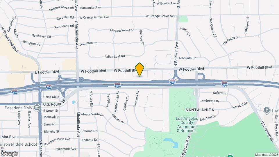 1025 Don Robles Dr Map and Location Details