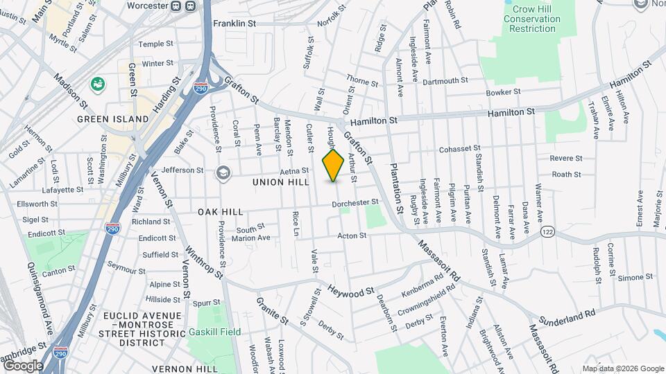 58 Houghton St, Unit 2 Map and Location Details