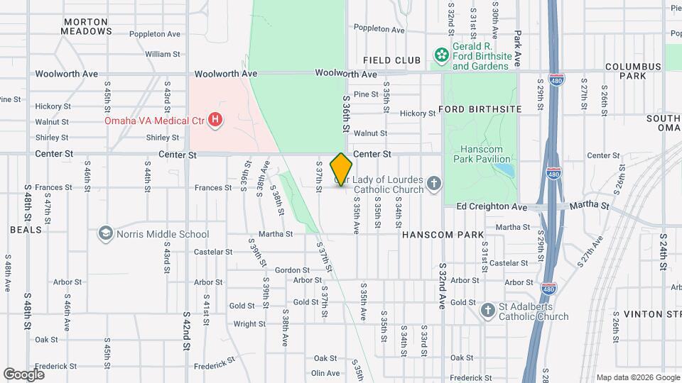 3565 Frances St Map and Location Details