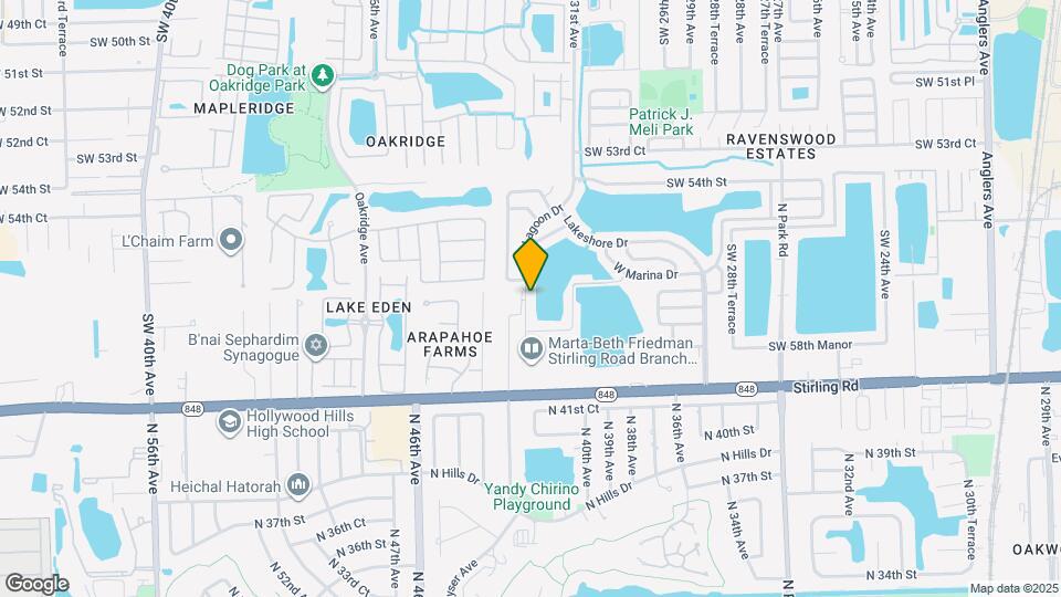 5724 Lagoon Dr Map and Location Details