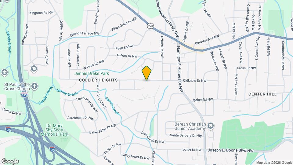 2762 Oldknow Dr NW Map and Location Details