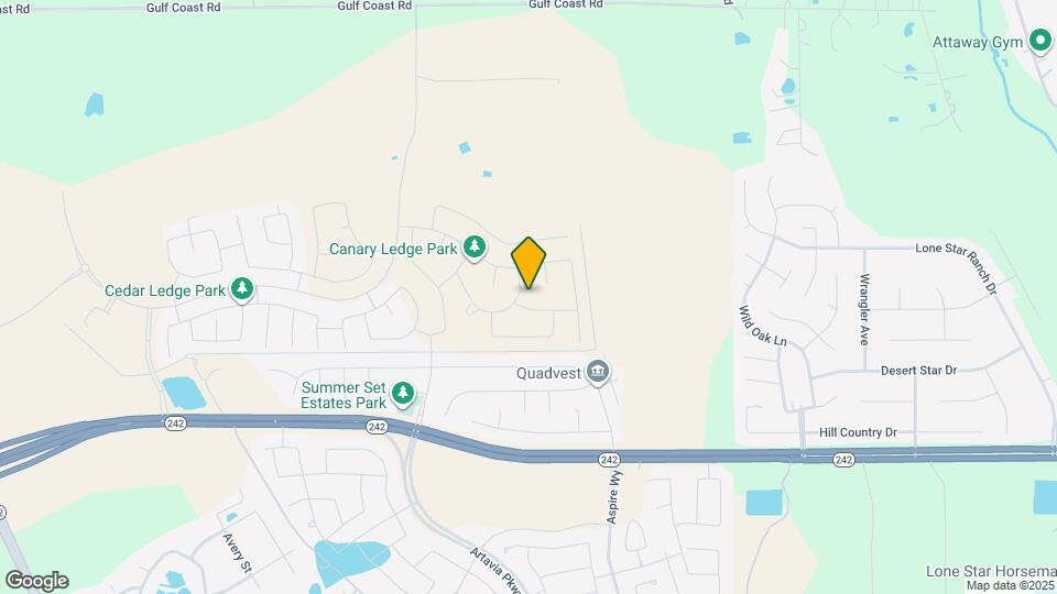 15214 Canyon Rapids Rd Map and Location Details