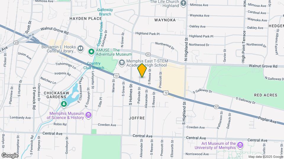 62 S Century St Map and Location Details