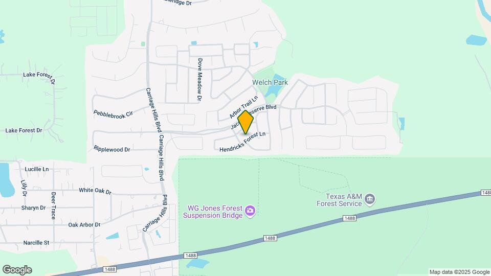 459 Hendricks Forest Ln Map and Location Details