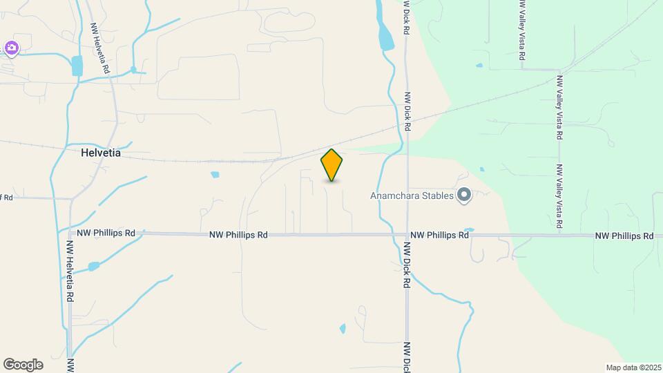 21965 NW Phillips Rd Map and Location Details