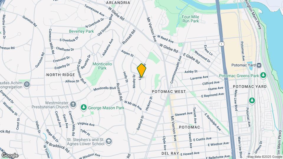 2935 Landover St Map and Location Details