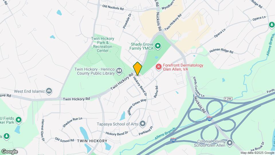 4912 Parkcrest Ct Map and Location Details