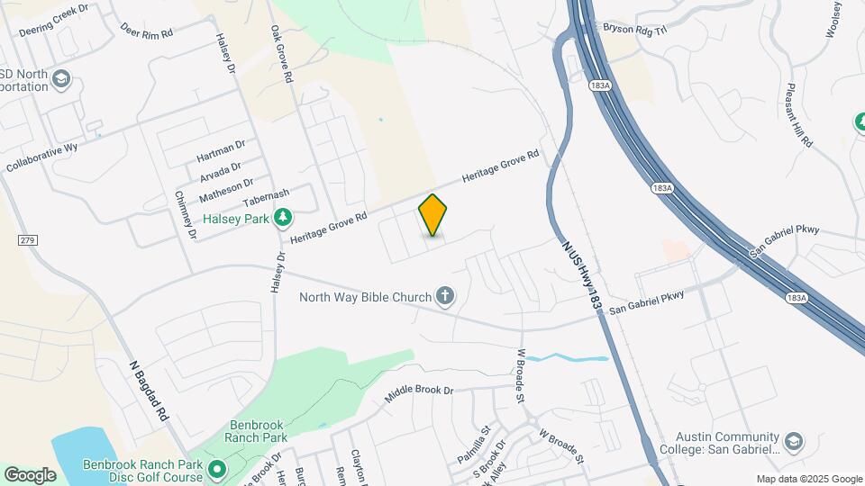 1512 Hope Rnch Rd Map and Location Details