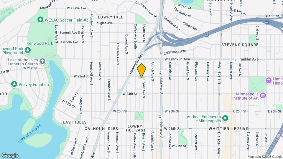 Bryant Ave Apartments Map and Location Details