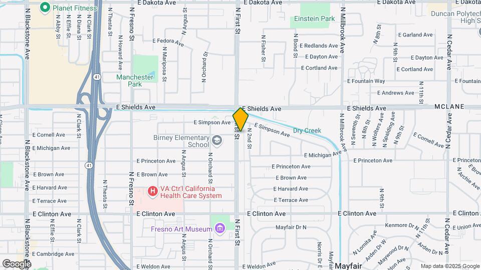 2950 N 1st St Map and Location Details