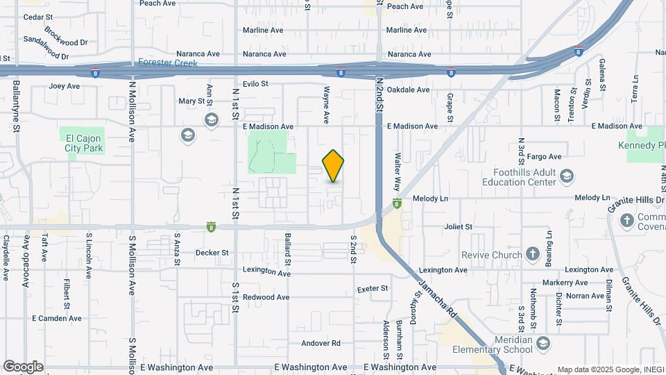 244 Shady Ln Mapa y Detalles de la Ubicación